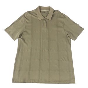 Alfani men’s beige polo